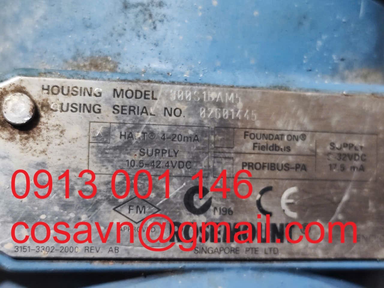 Rosemount  Bộ truyền áp suất Rosemount 300S1BAM5 300S1BAM5